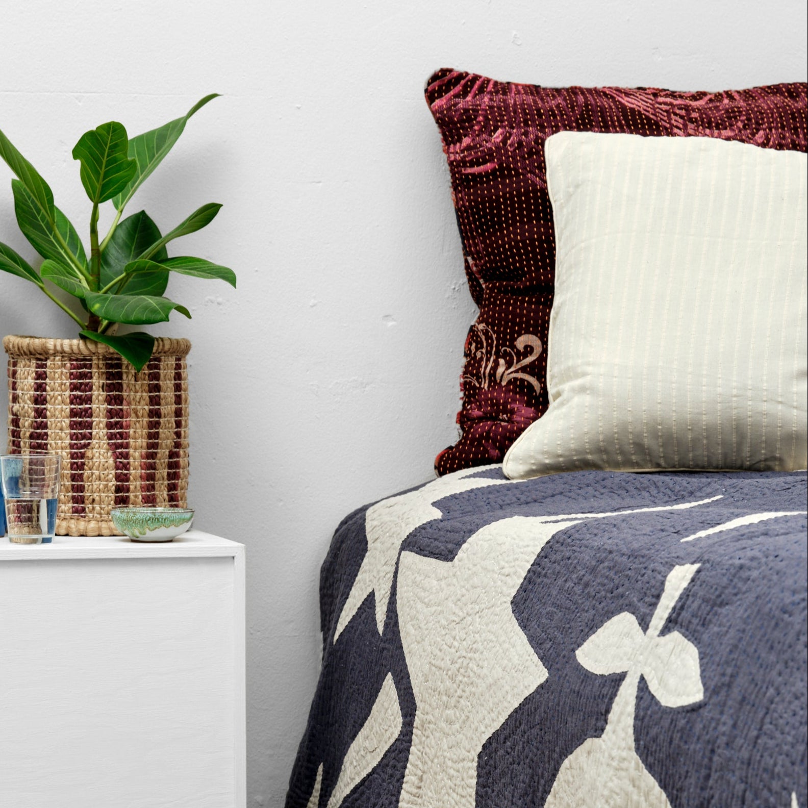 Bomuldspude 50 x 50 (Hvid)