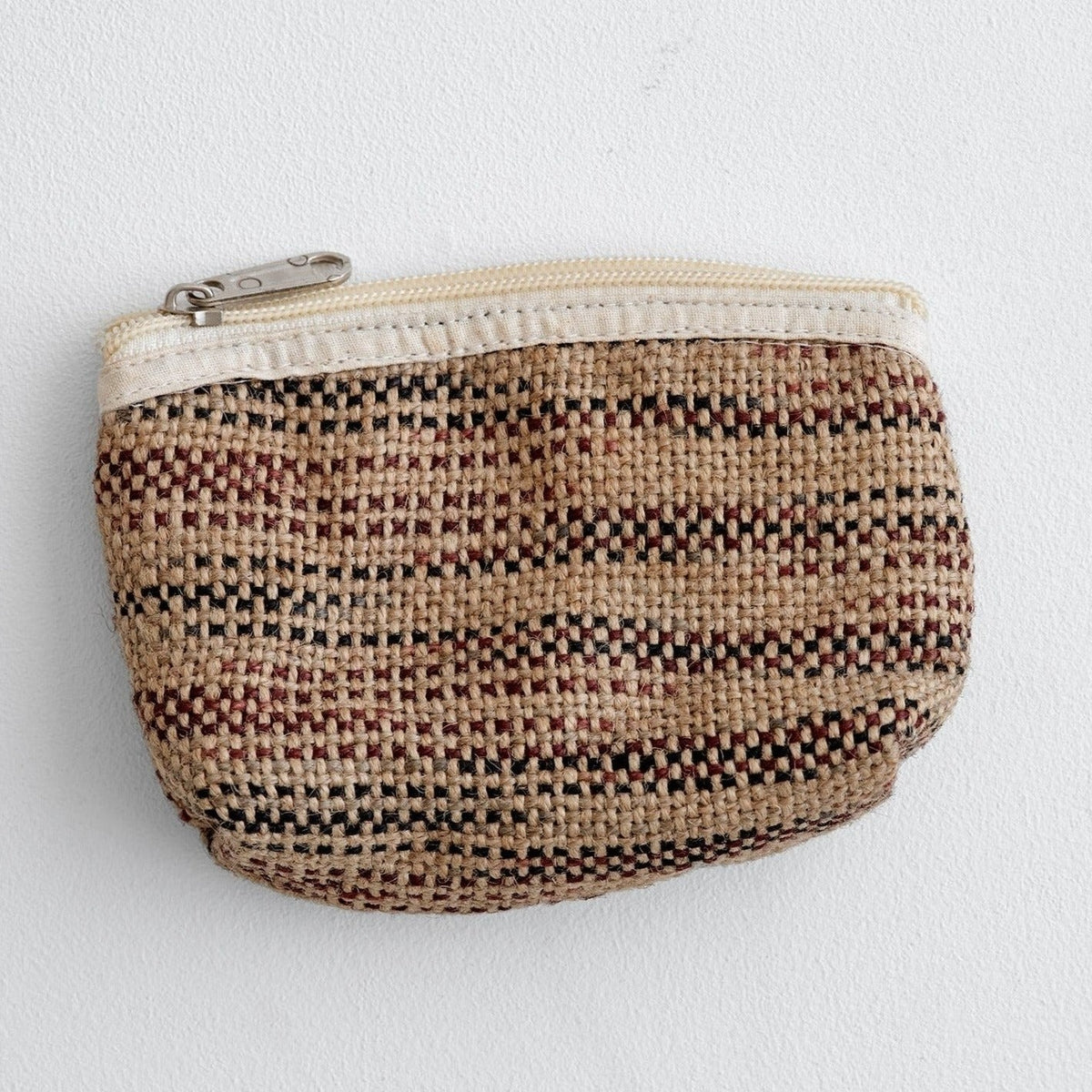 Jute pung (brun/sort)