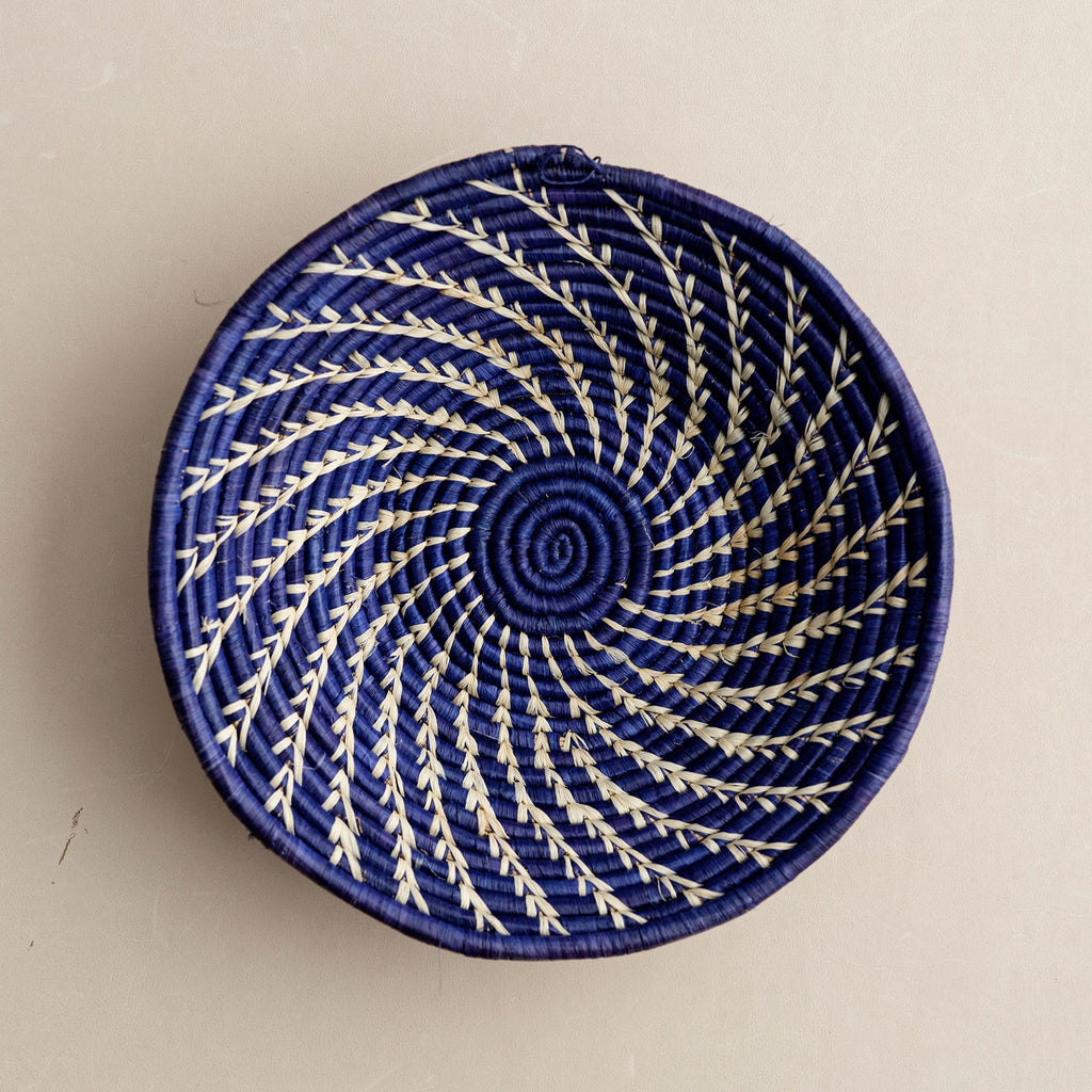 Uteo bowl (Dark blue/white)