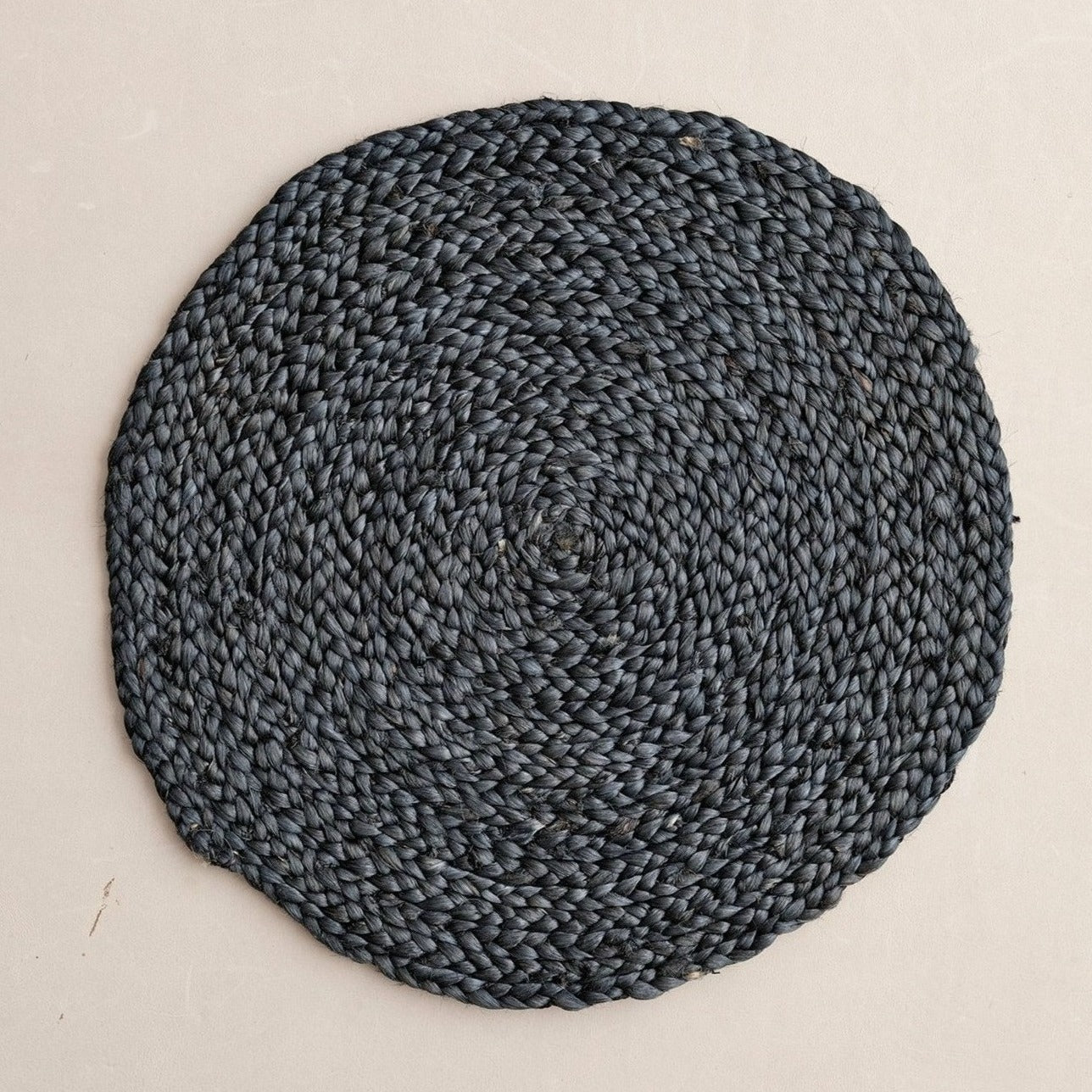 Round place mat (dark blue)