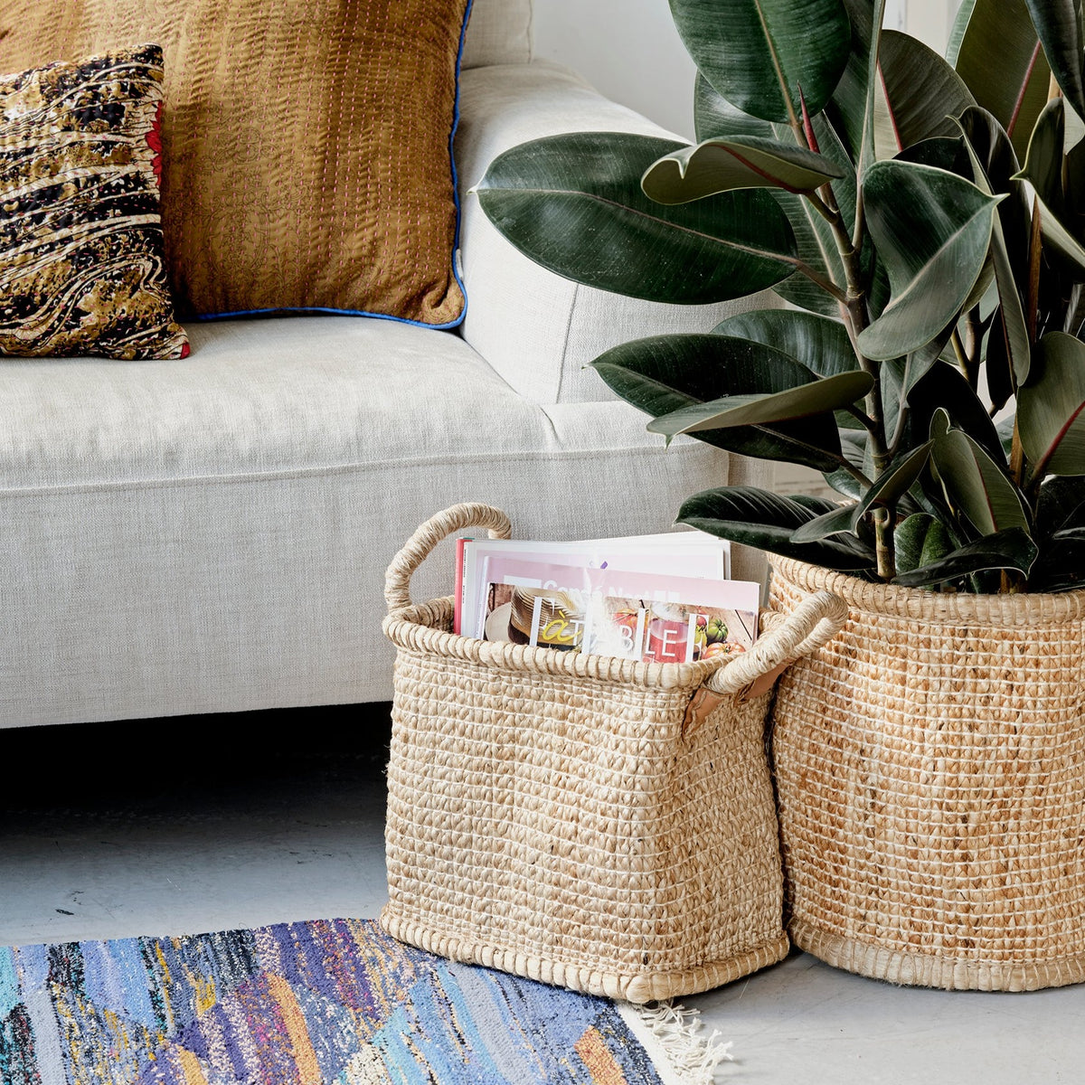 Jute kurv (small)