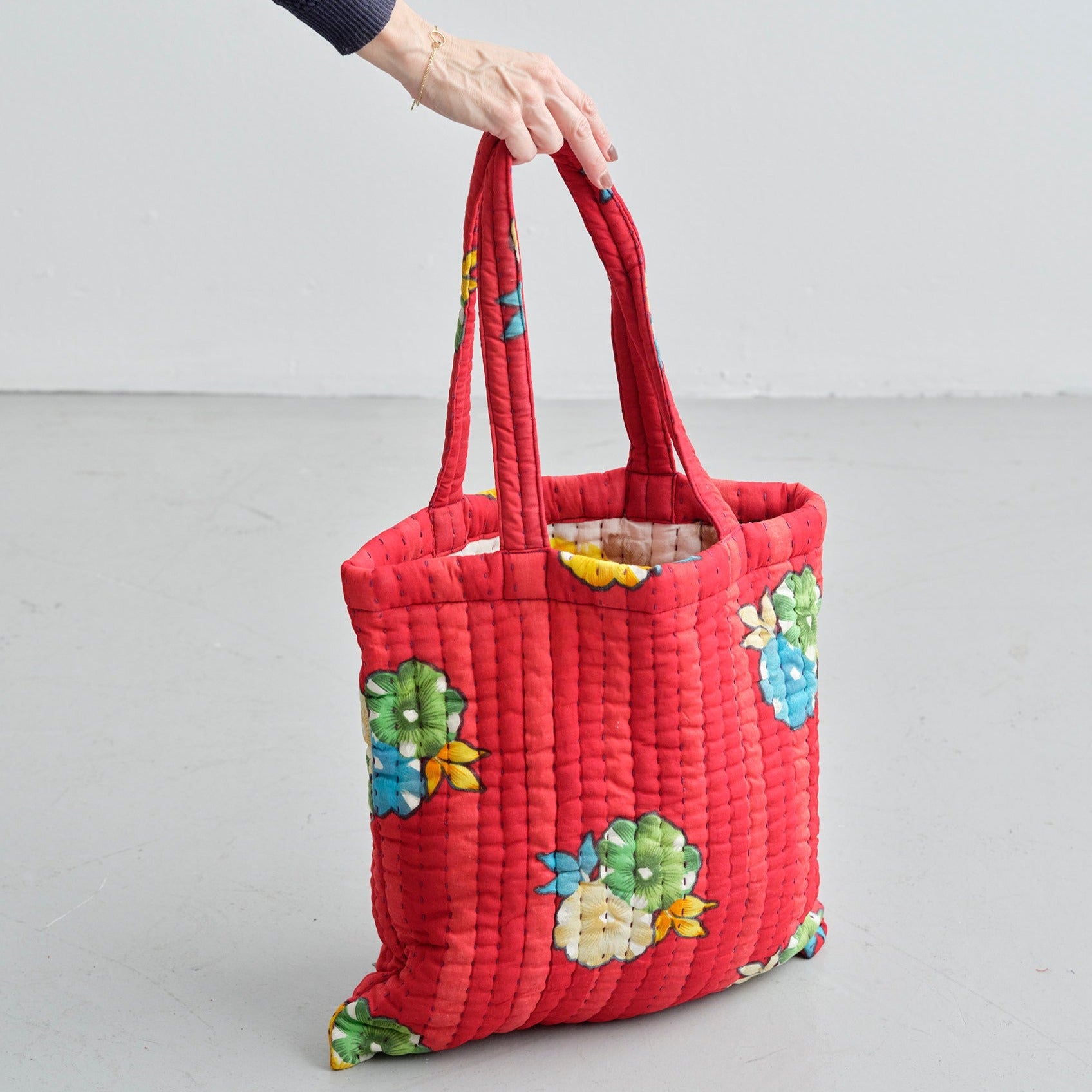 Cotton sari shopper