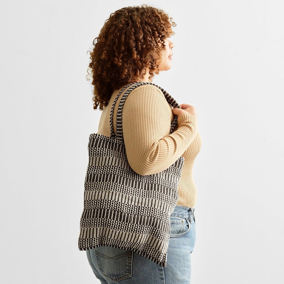 Shopper (sort jute)