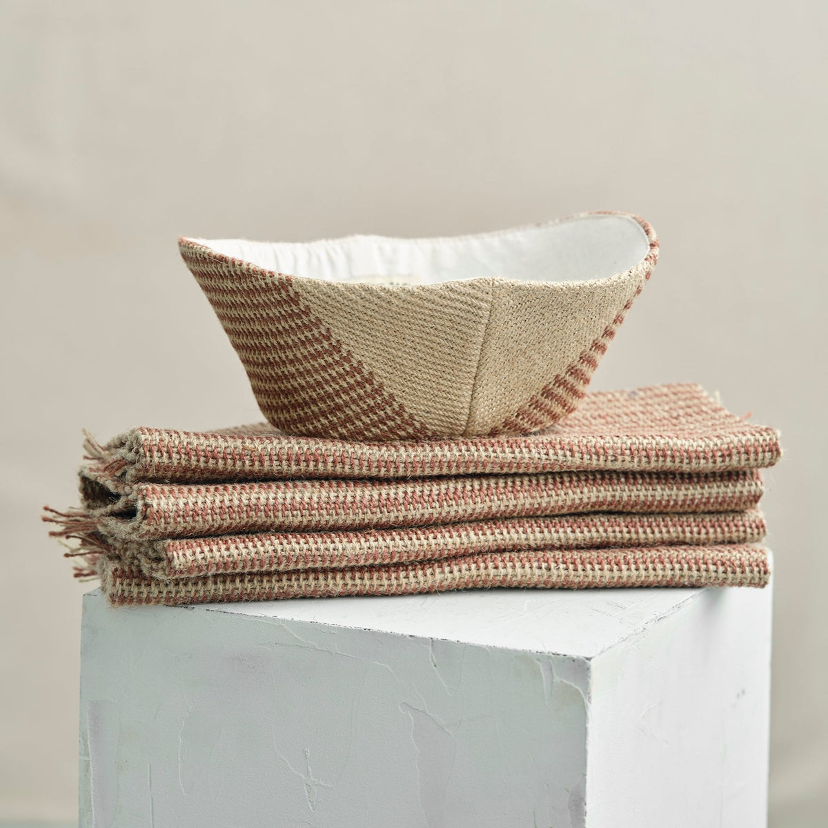 Brødkurv (jute/brun)